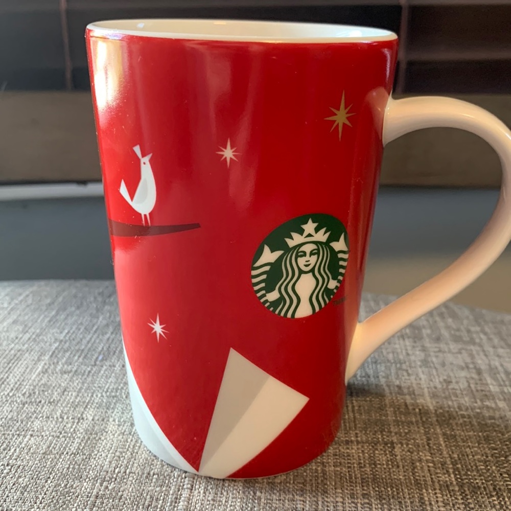 Starbucks Christmas mug - Partridge bird - like new